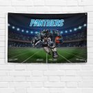 For Carolina Panthers Football Fans 3x5 ft Mascot Flag Gift Banner For Carolina Panthers Football Fans 3x5 ft Mascot Flag Gift Banner