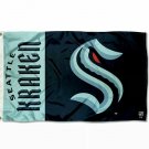 Seattle Kraken Flag 3x5ft Banner Polyester Ice Hockey Stanley Cup Series 001 Seattle Kraken Flag 3x5ft Banner Polyester Ice Hockey Stanley Cup Series 001