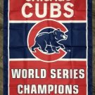 Chicago Cubs World Series Championship Flag 3x5 ft Sports Banner Man-Cave Chicago Cubs World Series Championship Flag 3x5 ft Sports Banner Man-Cave