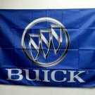 Buick Blue Flag 3X5 Ft Polyester Banner USA Buick Blue Flag 3X5 Ft Polyester Banner USA