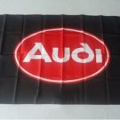 Audi Black Flag 3X5 Ft Polyester Banner USA Audi Black Flag 3X5 Ft Polyester Banner USA