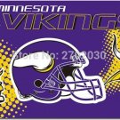 Minnesota Vikings Flag 3x5ft Banner Polyester American Football vikings003 Minnesota Vikings Flag 3x5ft Banner Polyester American Football vikings003