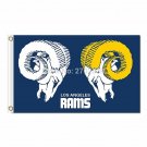 Los Angeles Rams Flag 3x5ft Banner Polyester American Football rams025 Los Angeles Rams Flag 3x5ft Banner Polyester American Football rams025