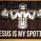 Motivation Flag Nobody Cares Work Harder Jesus Gym Banner Sign 3x5ft