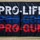 Pro Life Pro Gun Pro God Flag Black Equality Vote Pro Life Poster Sign 3x5' Pro Life Pro Gun Pro God Flag Black Equality Vote Pro Life Poster Sign 3x5'