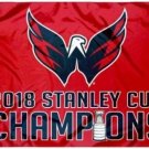 Washington Capitals 2018 Stanley Cup Champions Flag 3X5Ft Polyester Digital Prin Washington Capitals 2018 Stanley Cup Champions Flag 3X5Ft Polyester Digital Prin