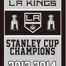 Los Angeles Kings Champions Flag 3X5Ft Polyester Digital Print Banner USA Los Angeles Kings Champions Flag 3X5Ft Polyester Digital Print Banner USA