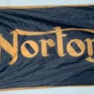 Norton Motorcycle Black Flag 3X5 Ft Polyester Banner USA 90x150cm Norton Motorcycle Black Flag 3X5 Ft Polyester Banner USA 90x150cm