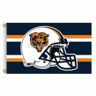 Chicago Bears Flag 3x5ft Banner Polyester American Football bears012
