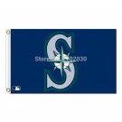 Seattle Mariners Flag 3x5ft Banner Polyester Baseball World Series mariners003 Seattle Mariners Flag 3x5ft Banner Polyester Baseball World Series mariners003