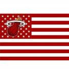 Miami Heat Flag 3x5ft Banner Polyester Basketball heat008 Miami Heat Flag 3x5ft Banner Polyester Basketball heat008