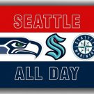 Seattle all Day Team Memorable Sport Flag 90x150cm 3x5ft Garden Home Deco Banner Seattle all Day Team Memorable Sport Flag 90x150cm 3x5ft Garden Home Deco Banner