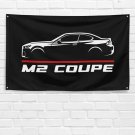 For M2 Coupe 2023 Car Enthusiast 3x5 ft Flag Grandpa Dad Son Birthday Gift Man