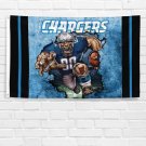 For Los Angeles Chargers Fans 3x5 ft Flag Football Champions Wall Banner For Los Angeles Chargers Fans 3x5 ft Flag Football Champions Wall Banner