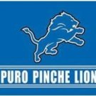 Detroit Lions Puro Pinche Flag 3X5 Ft Polyester Banner USA 90x150cm Detroit Lions Puro Pinche Flag 3X5 Ft Polyester Banner USA 90x150cm