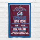 For Colorado Avalanche 3x5 ft Banner Hockey Stanley Cup Champions Flag For Colorado Avalanche 3x5 ft Banner Hockey Stanley Cup Champions Flag