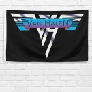For Van Halen Fans 3x5 ft Flag American Rock Band Album Wall Decor Banner For Van Halen Fans 3x5 ft Flag American Rock Band Album Wall Decor Banner
