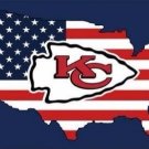 Kansas City Chiefs US Flag 3X5 Ft Polyester Banner USA 90x150cm Kansas City Chiefs US Flag 3X5 Ft Polyester Banner USA 90x150cm