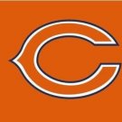 Chicago Bears Logo Two Strip Team Flag 3X5 Ft Polyester Banner USA 90x150cm Chicago Bears Logo Two Strip Team Flag 3X5 Ft Polyester Banner USA 90x150cm