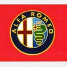 Alfa Romeo Checkered Premium Polyester Flag, 3x5