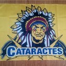 Shawinigan Cataractes QMSC001 flag banner 3*5ft