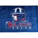 Tulsa Oilers ETO001 flag banner 3*5ft
