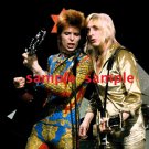 David Bowie Mick Ronson 1972 Concert Photo 8x8 David Bowie Mick Ronson 1972 Concert Photo 8x8