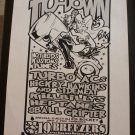 Lo-Down Ho-Down 2001 Columbus Ohio Concert Poster by Engine House 13 Lo-Down Ho-Down 2001 Columbus Ohio Concert Poster by Engine House 13