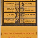 Crosby, Stills & Nash 1969 Greek Theatre Season Concert Tickets Handbill Crosby, Stills & Nash 1969 Greek Theatre Season Concert Tickets Handbill