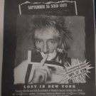 Rod Stewart 1988 Madison Square Garden Full Page Newspaper Concert AD Rod Stewart 1988 Madison Square Garden Full Page Newspaper Concert AD