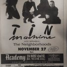 David Bowie Tin Machine 1991 MSG NYC Newspaper Concert AD David Bowie Tin Machine 1991 MSG NYC Newspaper Concert AD