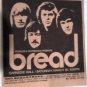 Bread 1972 Carnegie Hall NYC Newspaper Concert AD