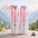 Lattafa Yara Deodorant Body Spray 200ml (6.7 oz) Unisex  by Lattafa (Pack of 2)