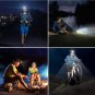 OMERIL LD073 Lightweight Waterproof LED Rechargeable Headlamp- NEW