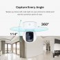 NEW TP-Link KC115 Kasa Spot Pan Tilt Indoor 1080P Wi-Fi Surveillance Camera