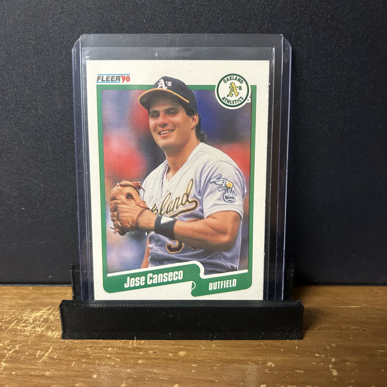 1990 Fleer Jose Canseco #3