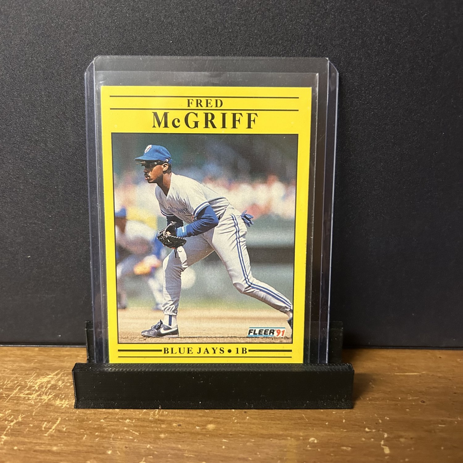 1991 Fleer Fred McGriff #180