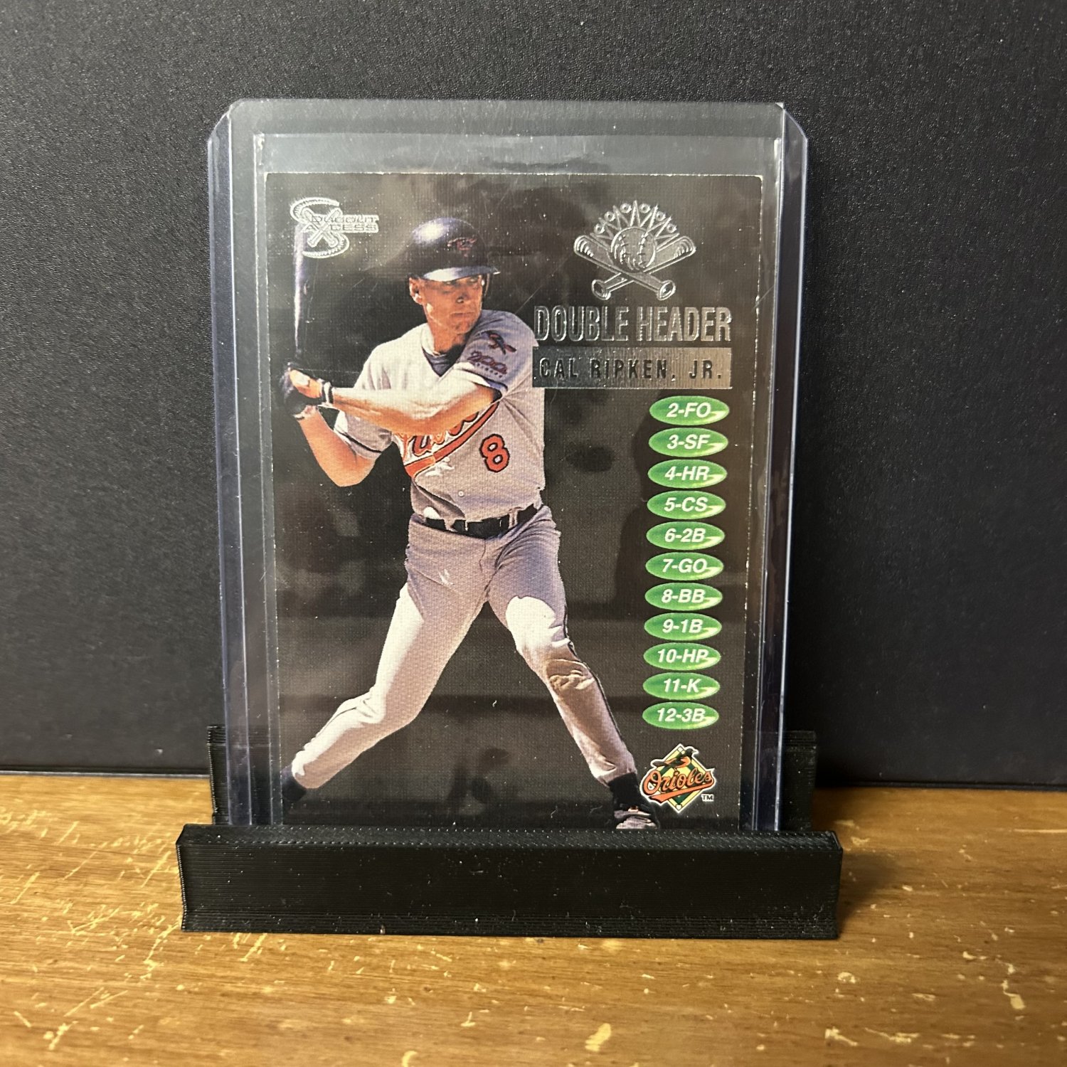 1998 Skybox Dugout Axcess Double Header Cal Ripken Jr. #14 of 20 DH