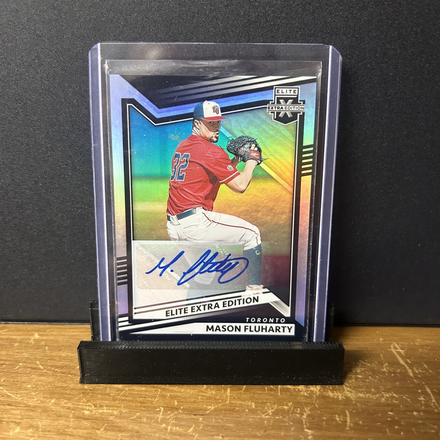 2022 Elite Extra Edition Auto Mason Fluharty #158