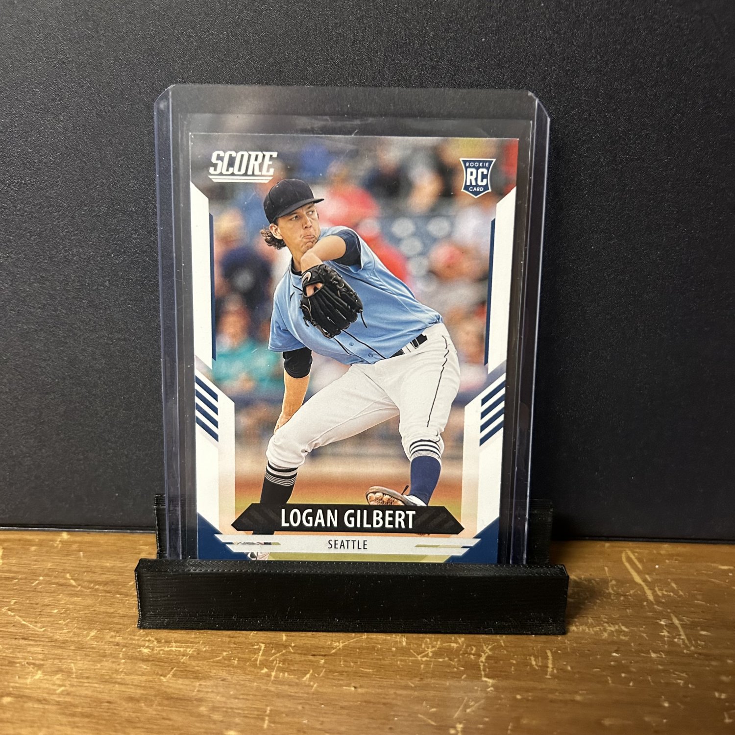 2021 Panini Chronicles Score Logan Gilbert #5 RC