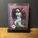 2021 Panini Prizm Draft Picks Justice Thompson #PDP180 Pink Velocity Prizm 2021 Panini Prizm Draft Picks Justice Thompson #PDP180 Pink Velocity Prizm