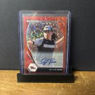 2021 Panini Prizm Draft Picks Autograph Dylan Dodd #PDP96 Red Donut Circles Prizm 55/99