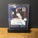 2022 Donruss Optic Rated Rookie Signatures Andre Jackson #RRS-AJ RC Blue Stars Prizm 41/99
