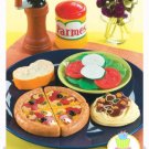 Child Pretend Kitchen Play Toy Food Pasta, Pizza & Salad Set