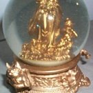 Golden Angels Snow Globe Musical