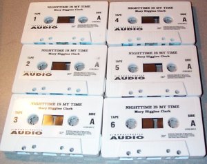 Nighttime is My Time by Mary Higgins Clark Audiobook Cassettes