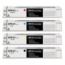 4 Pack GPR-61 High Yield Toner Cartridge Black Cyan Magenta Yellow For Canon