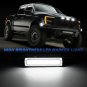 7pc LED Smoked Grille & Side Marker Light Kit F&R For Ford F150 Raptor 2021-2025