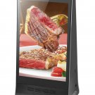 Dual Screen Stand Player Restaurant Table Advertising Digital Menu Display WiFi