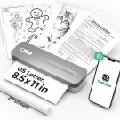 P1 Pro Thermal Printer, Large Format Portable Bluetooth 1 Free Roll Paper